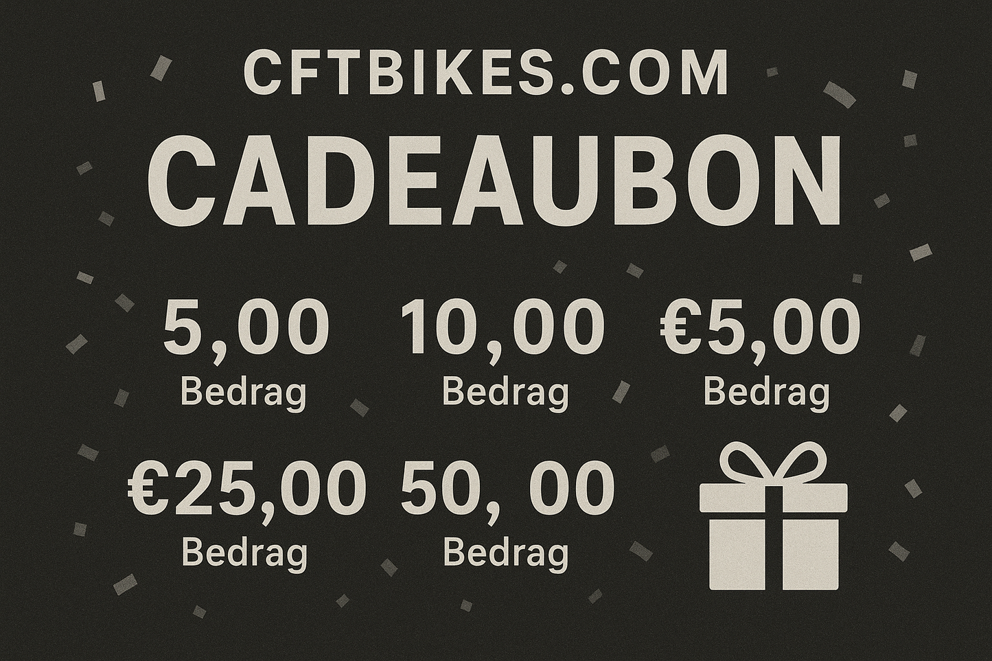 cftbikes cadeau bon