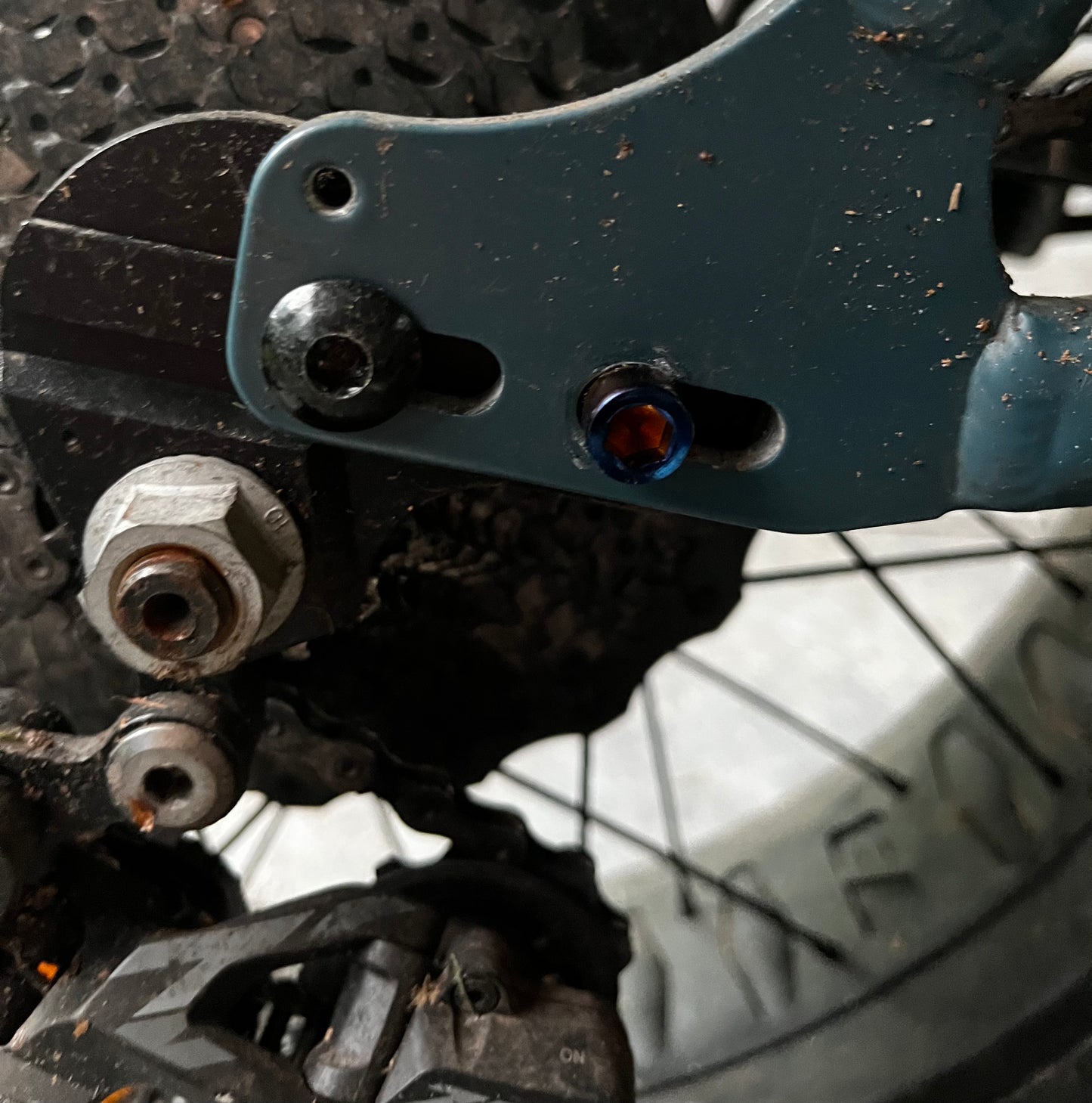 titanium bolt 3PC (front fender and rear wheel)