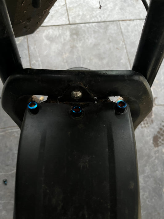 titanium bolt 3PC (front fender and rear wheel)