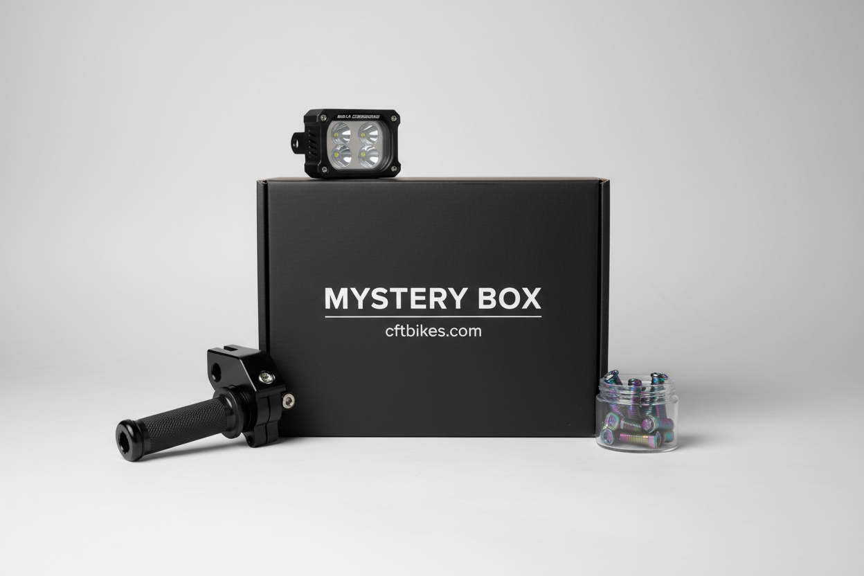 en titanium bolts ernaast