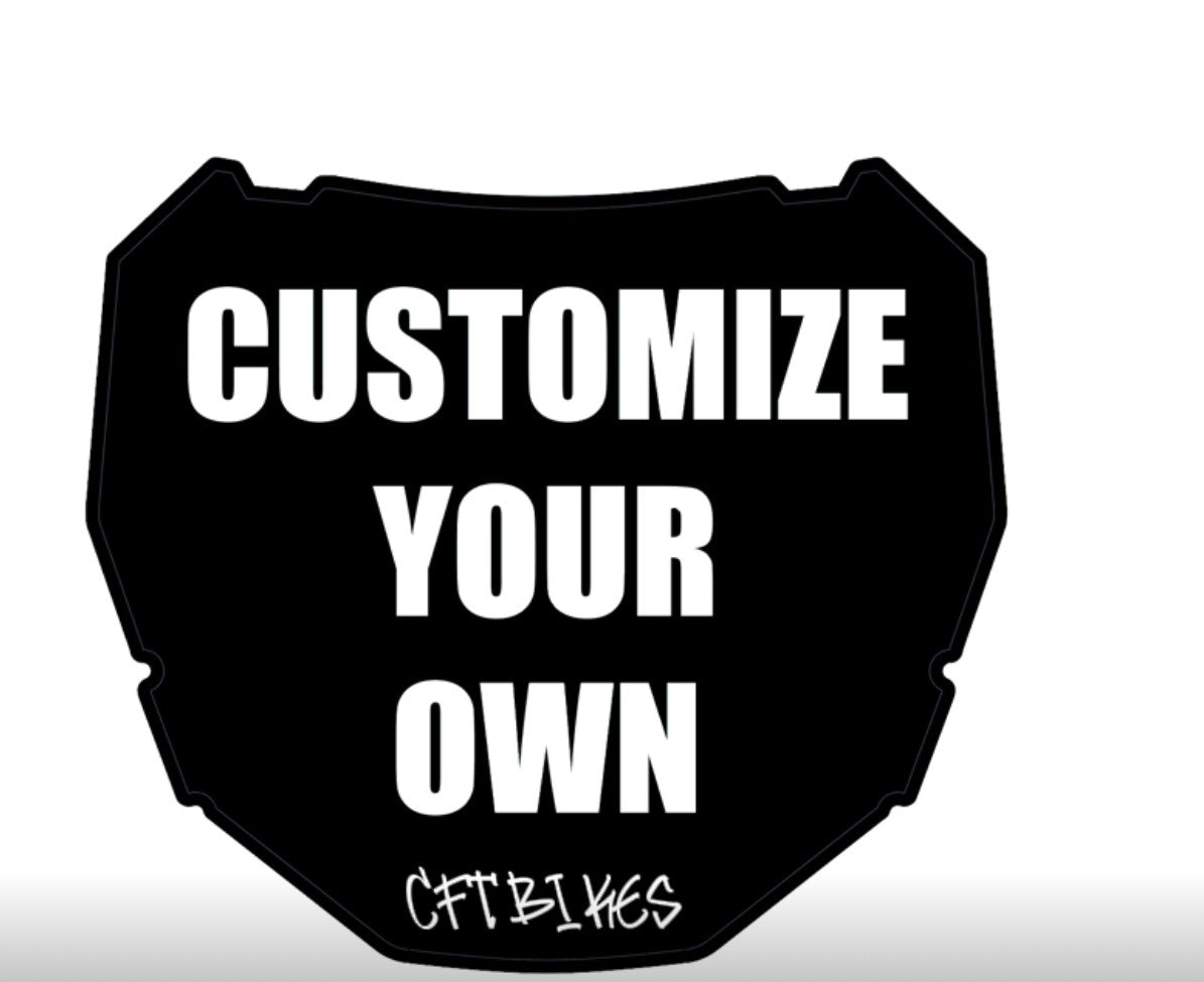 custom odi plate sticker