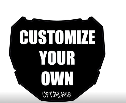 custom odi plate sticker