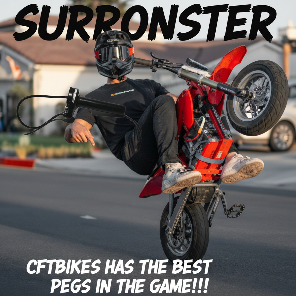 SurRonster met CFT Bikes throttle